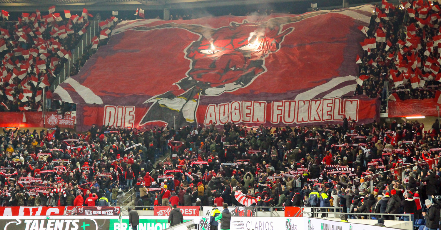FCK-Fans im Gästeblock