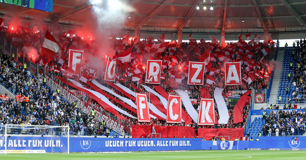 FCK-Fans im Gästeblock