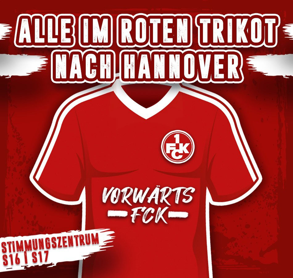 Aufruf: Alle im  roten Trikot nach Hannover